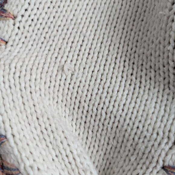 Vintage Knit Boucle Cardigan with belt tie - Picture 9 of 9